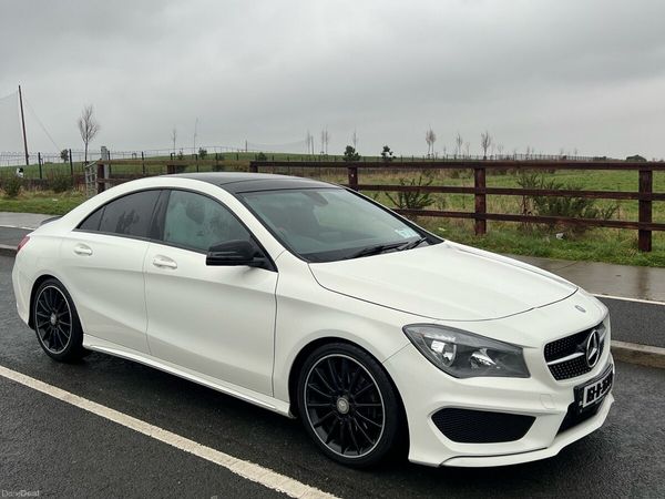 Mercedes-Benz CLA Saloon, Petrol, 2016, White