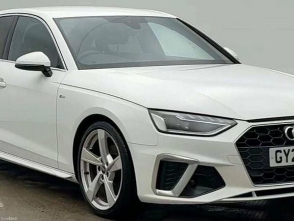 Audi A4 Saloon, Diesel Hybrid, 2022, White