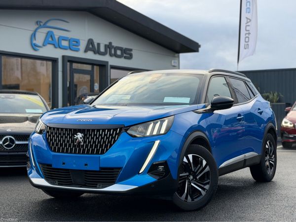 Peugeot 2008 SUV, Petrol, 2020, Blue