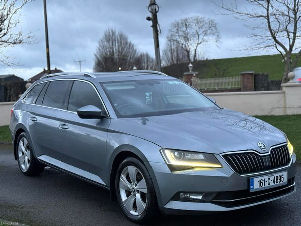 Skoda Superb Estate, Diesel, 2016, Grey