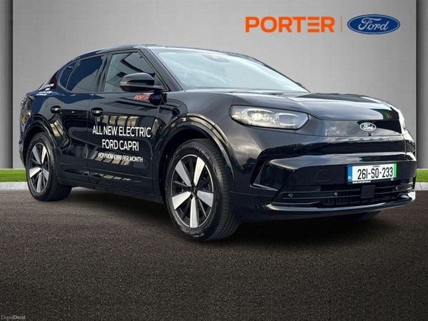 Ford Capri SUV, Electric, 2026, Black