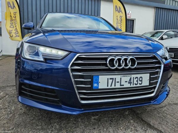 Audi A4 Saloon, Diesel, 2017, Blue