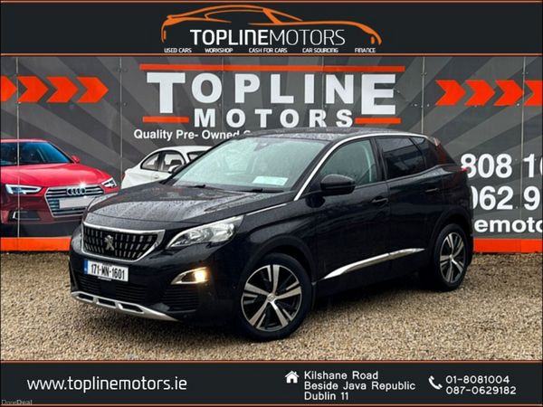 Peugeot 3008 SUV, Diesel, 2017, Black
