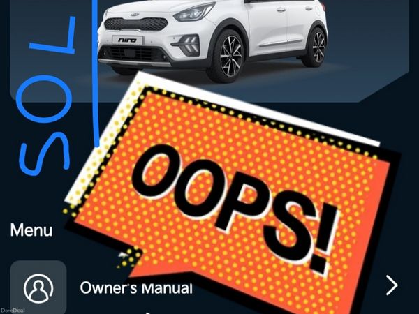 Kia Niro SUV, Petrol Plug-in Hybrid, 2021, Blue