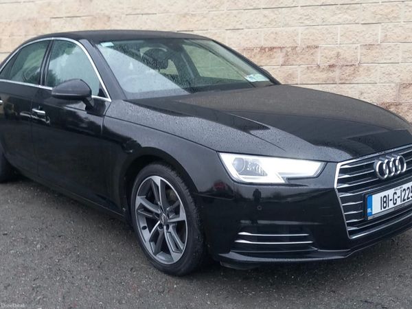 Audi A4 Saloon, Diesel, 2018, Black