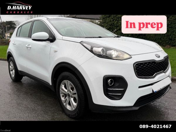 Kia Sportage SUV, Diesel, 2017, White