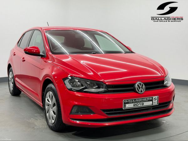 Volkswagen Polo Hatchback, Petrol, 2019, Red