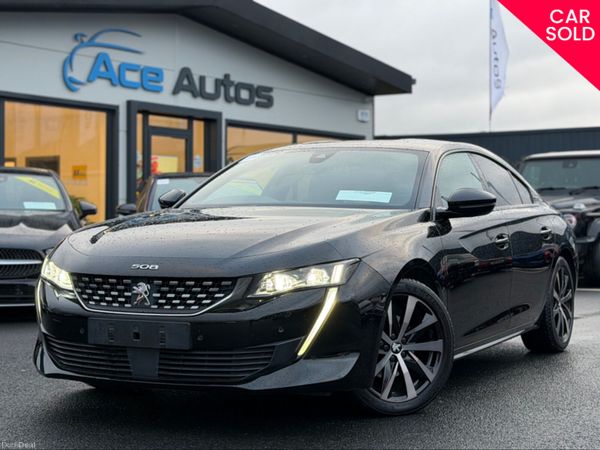 Peugeot 508 Saloon, Petrol, 2019, Black
