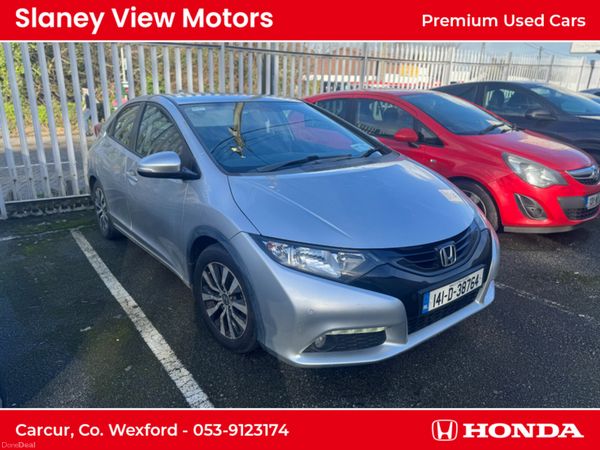 Honda Civic Hatchback, Diesel, 2014, Silver