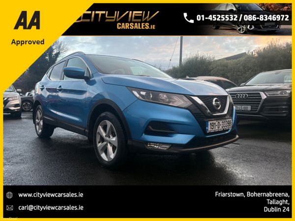 Nissan Qashqai MPV, Petrol, 2019, Blue