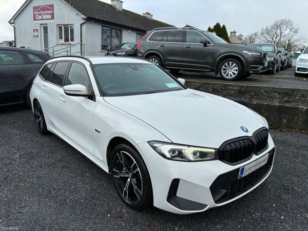 BMW 3-Series Estate, Petrol Plug-in Hybrid, 2023, White