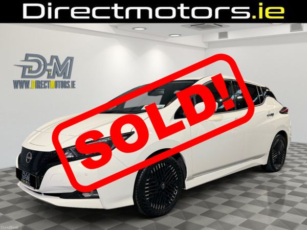 Nissan Leaf Hatchback, Electric, 2022, White