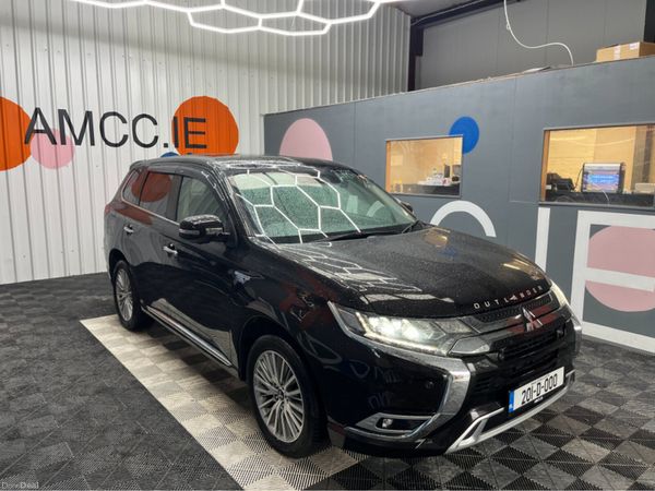 Mitsubishi Outlander SUV, Petrol Plug-in Hybrid, 2020, Black