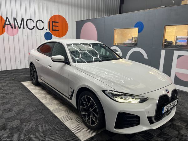 BMW i4 Saloon, Electric, 2022, White