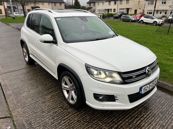 Volkswagen Tiguan SUV, Diesel, 2015, White