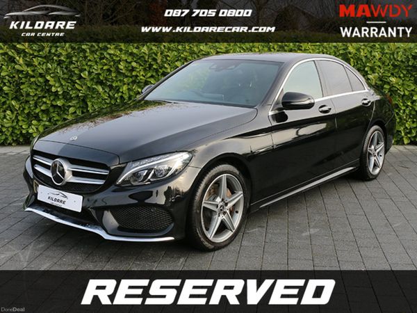 Mercedes-Benz C-Class Saloon, Diesel, 2018, Black