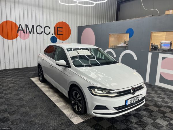 Volkswagen Polo Hatchback, Petrol, 2021, White