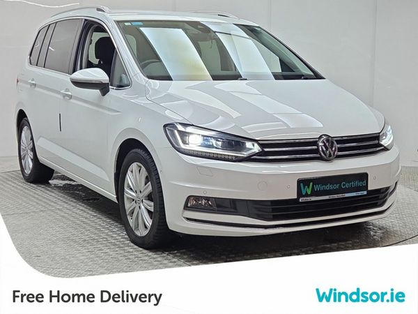 Volkswagen Touran MPV, Petrol, 2018, White