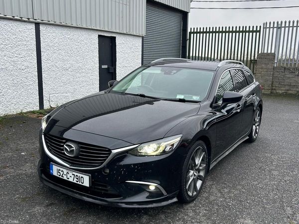 Mazda Mazda6 Estate, Diesel, 2015, Black