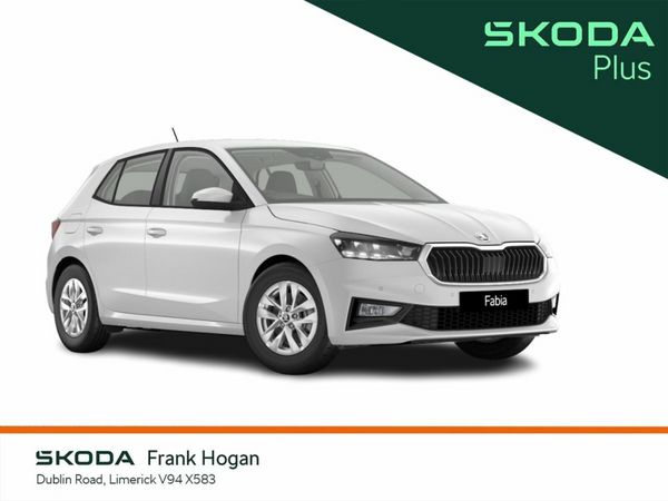 Skoda Fabia Hatchback, Petrol, 2026, White