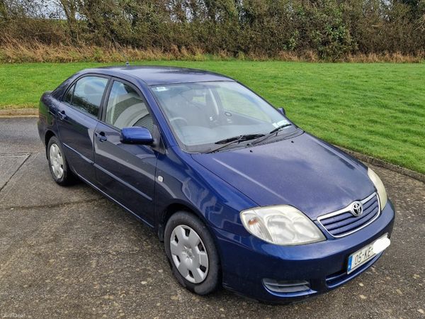 Toyota Corolla Saloon, Diesel, 2005, Blue