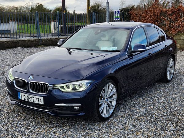 BMW 3-Series Saloon, Petrol Plug-in Hybrid, 2017, Navy