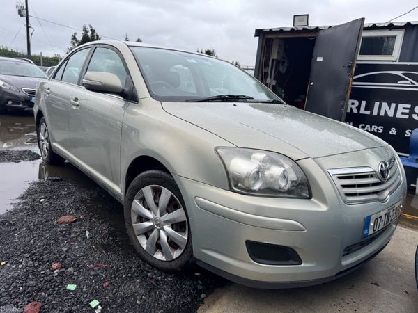Toyota Avensis Saloon, Petrol, 2007, Green
