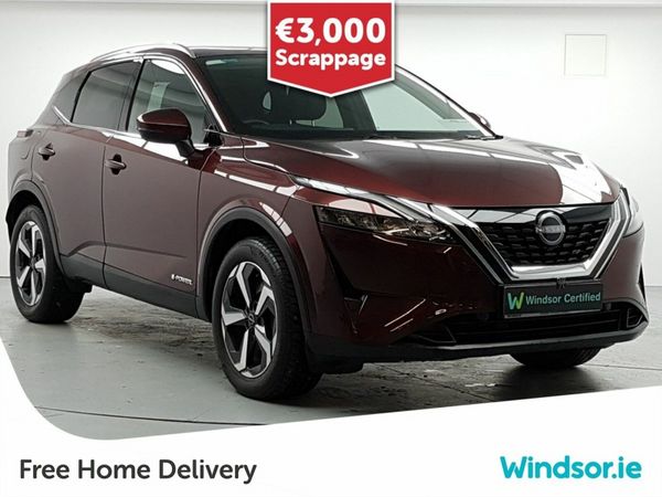 Nissan Qashqai MPV, Petrol, 2023, Red