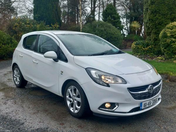 Vauxhall Corsa Hatchback, Petrol, 2016, White
