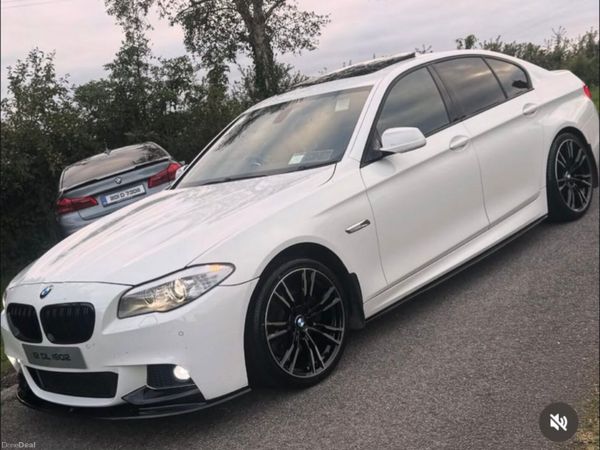 BMW 5-Series Saloon, Diesel, 2012, White