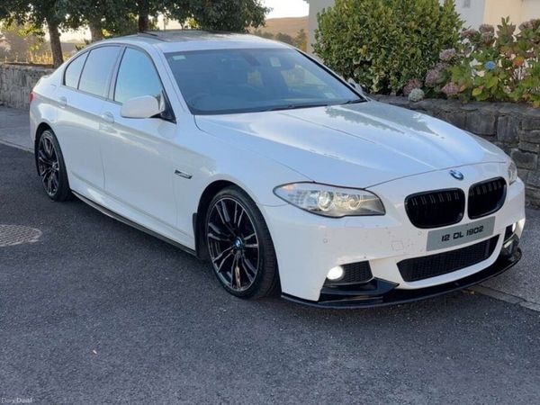 BMW 5-Series Saloon, Diesel, 2012, White