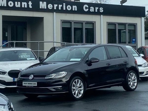 Volkswagen Golf Hatchback, Petrol, 2019, Black