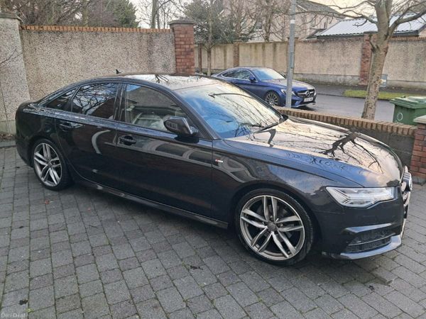 Audi A6 Saloon, Diesel, 2017, Black