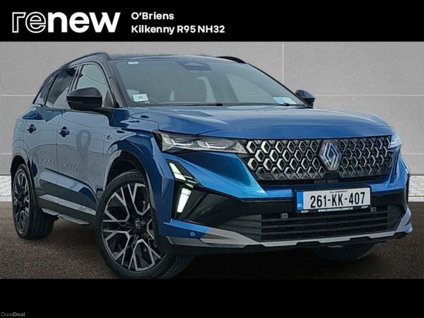 Renault Austral SUV, Petrol Hybrid, 2026, Blue