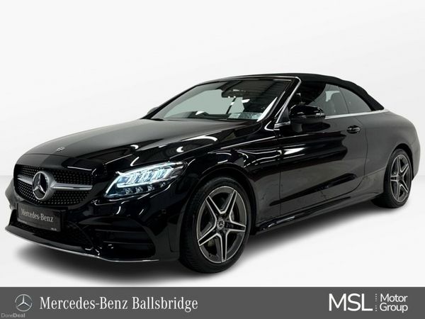 Mercedes-Benz C-Class Convertible, Petrol, 2020, Black