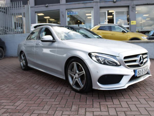 Mercedes-Benz C-Class Saloon, Diesel, 2015, Silver