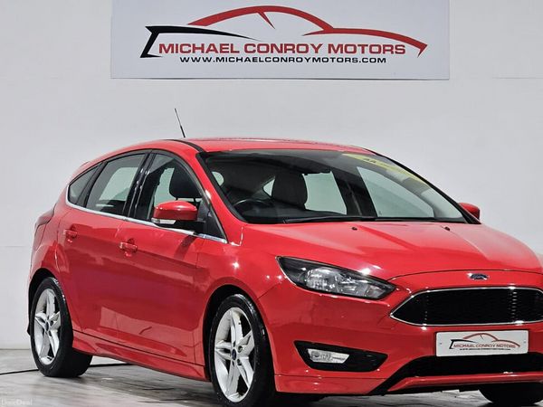 Ford Focus Hatchback, Diesel, 2016, Red