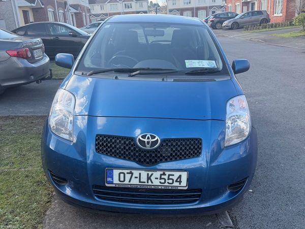 Toyota Yaris Hatchback, Petrol, 2007, Blue