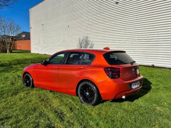 BMW 1-Series Hatchback, Diesel, 2014, Orange