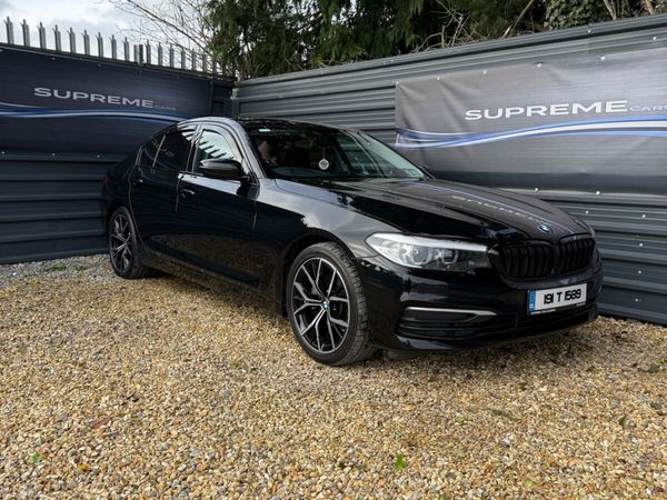 BMW 5-Series Saloon, Diesel, 2019, Black