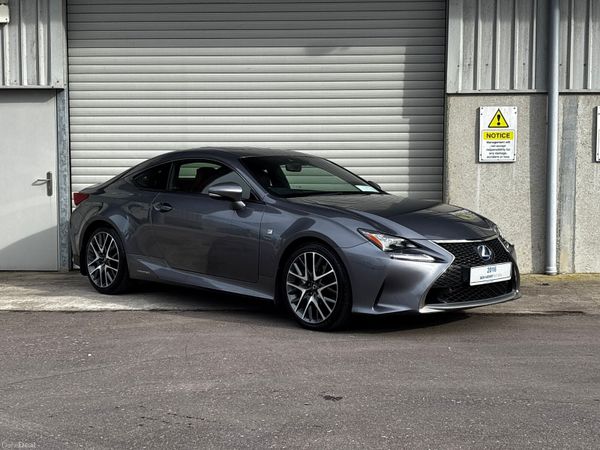 Lexus RC Coupe, Petrol Hybrid, 2016, Grey