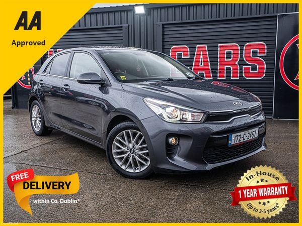 Kia Rio Hatchback, Petrol, 2017, Grey