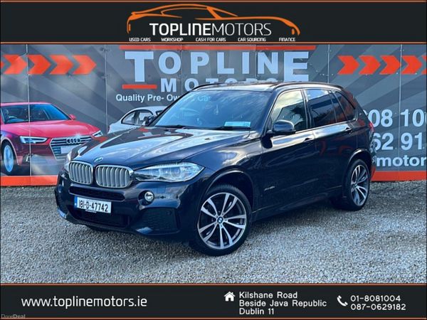 BMW X5 SUV, Petrol Plug-in Hybrid, 2018, Black