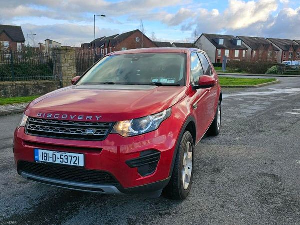 Land Rover Discovery Sport SUV, Diesel, 2018, Red