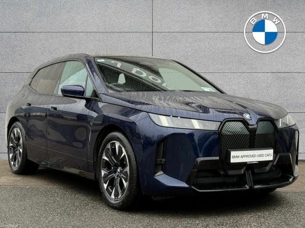 BMW iX SUV, Electric, 2025, Blue