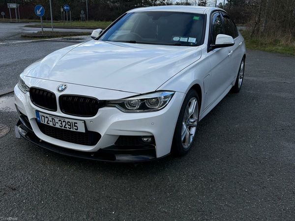 BMW 3-Series Saloon, Petrol Plug-in Hybrid, 2017, White
