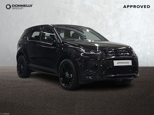 Land Rover Discovery Sport SUV, Petrol Hybrid, 2022, Black