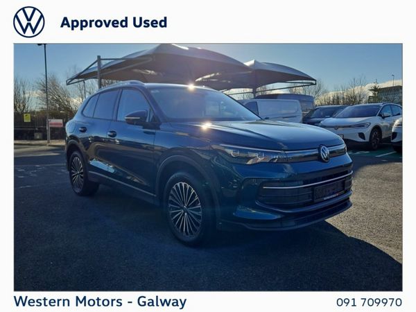 Volkswagen Tiguan SUV, Petrol Plug-in Hybrid, 2025, Blue