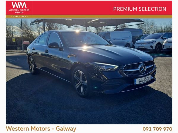 Mercedes-Benz C-Class Saloon, Diesel Plug-in Hybrid, 2024, Black
