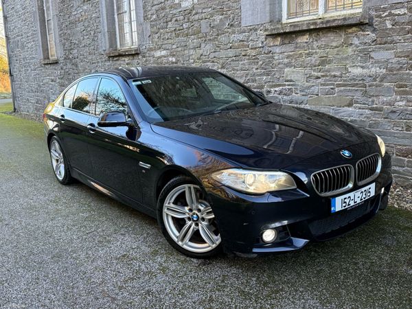 BMW 5-Series Saloon, Diesel, 2015, Black